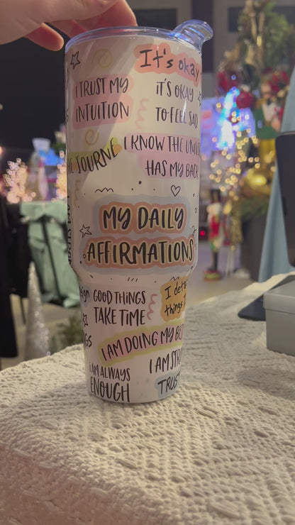 Daily Affirmation Cup